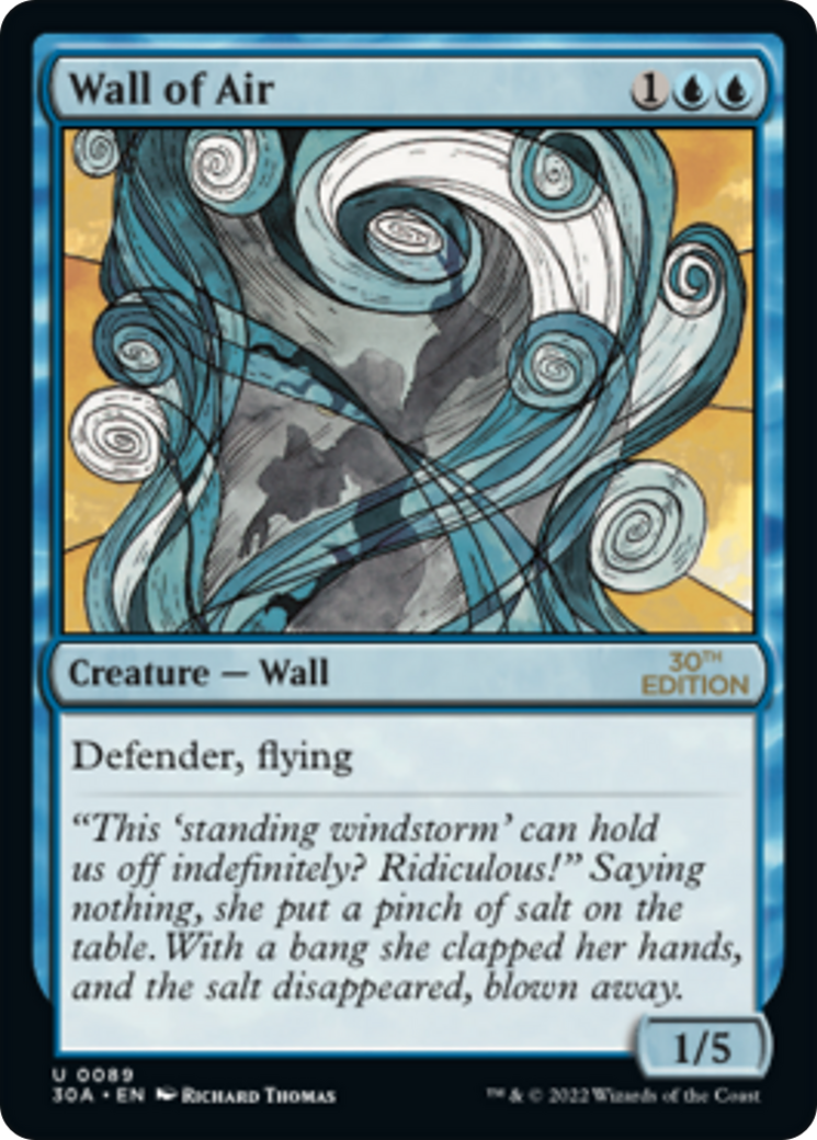 Wall of Air (089) - 30th Anniversary Edition