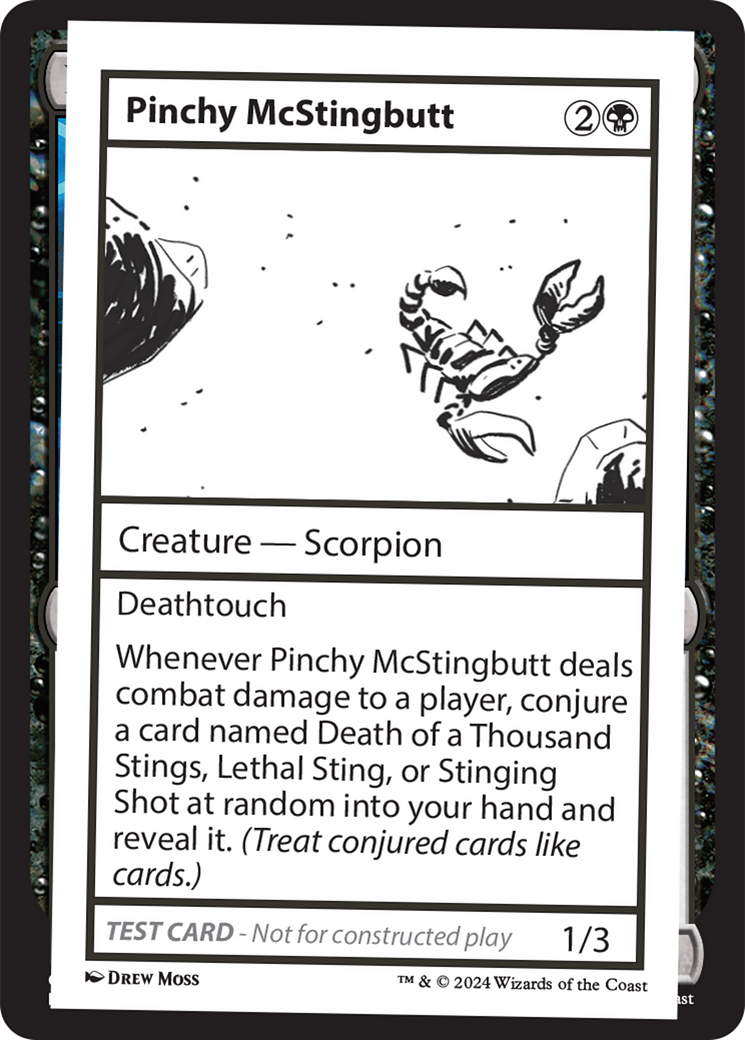 Pinchy McStingbutt - Mystery Booster 2