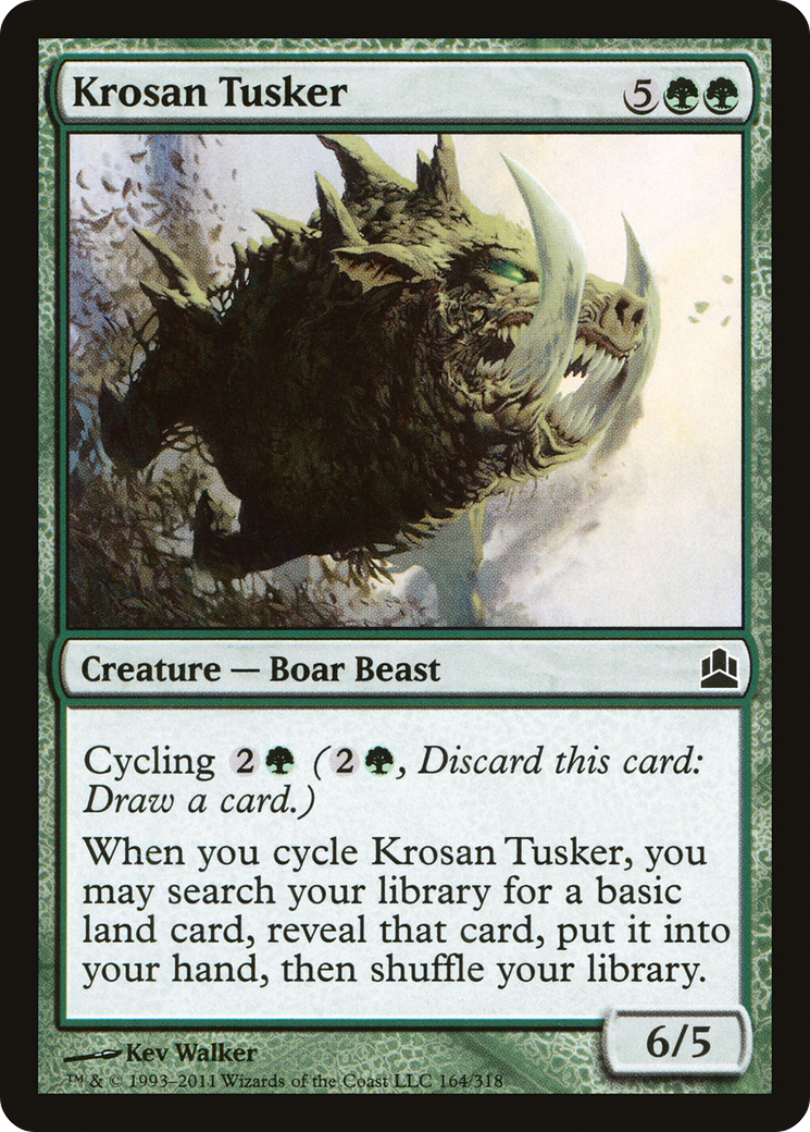 Krosan Tusker (164) - Commander 2011