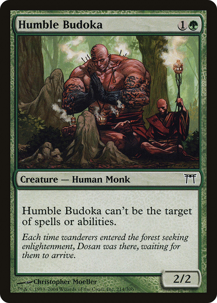 Humble Budoka (214) - Champions of Kamigawa