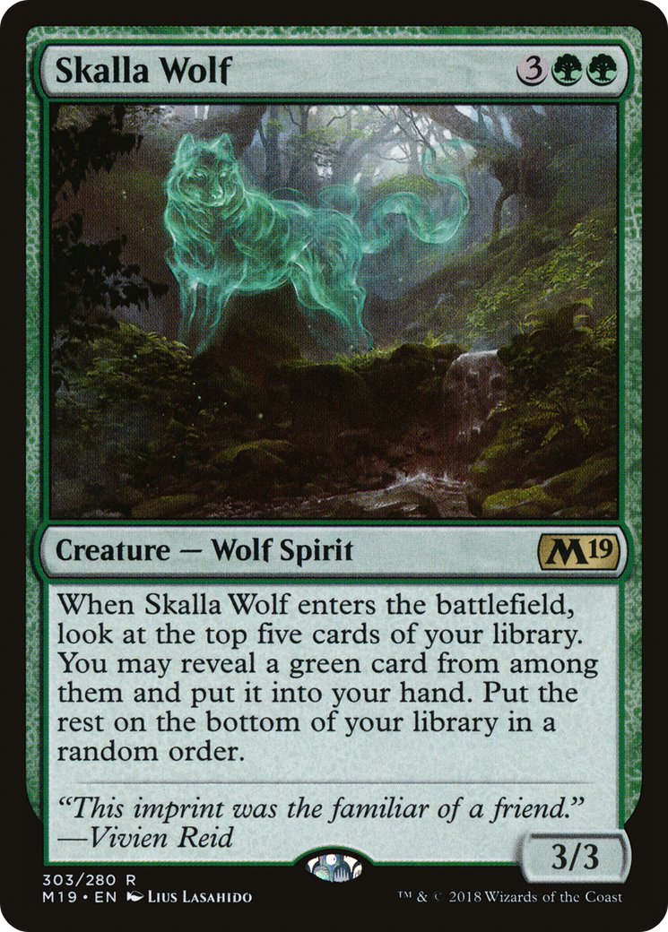Skalla Wolf (303) - Core Set 2019