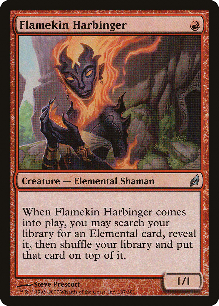 Flamekin Harbinger (167) Foil - Lorwyn