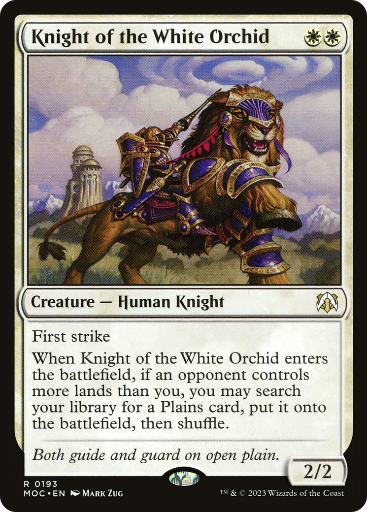Knight of the White Orchid (193) - March of the Machine Commander
