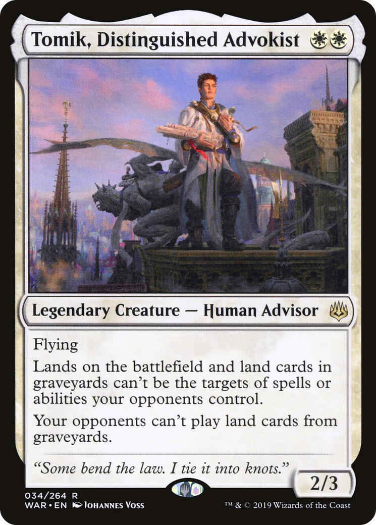 Tomik, Distinguished Advokist (034) - War of the Spark