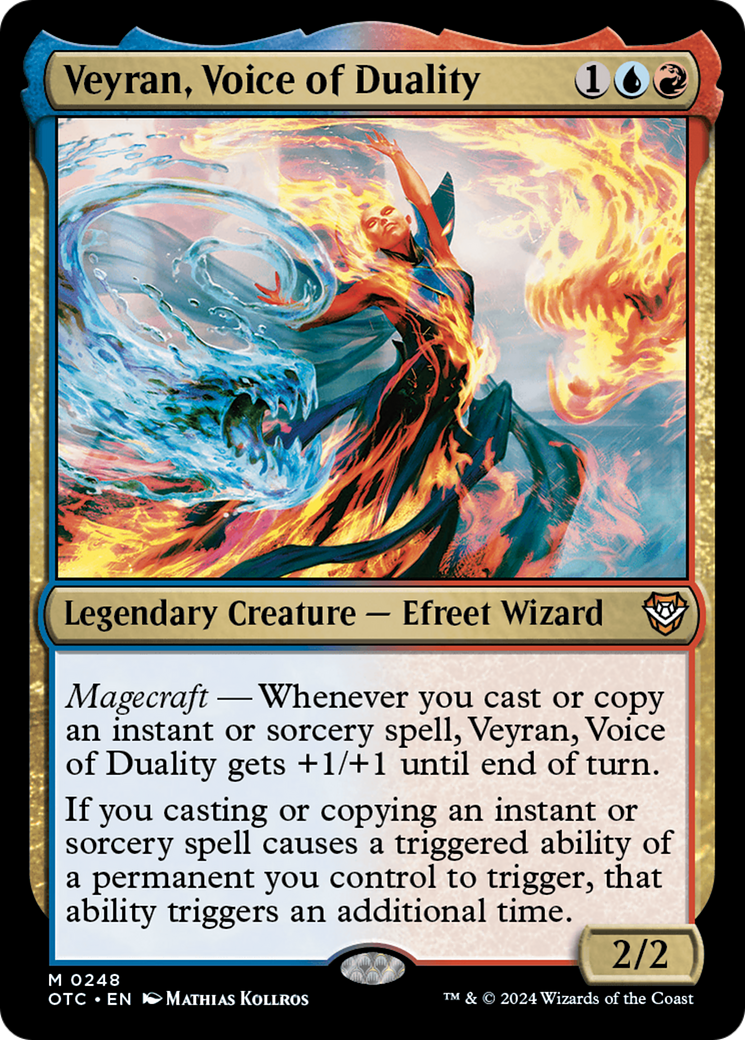 Veyran, Voice of Duality (248) - Outlaws of Thunder Junction Commander