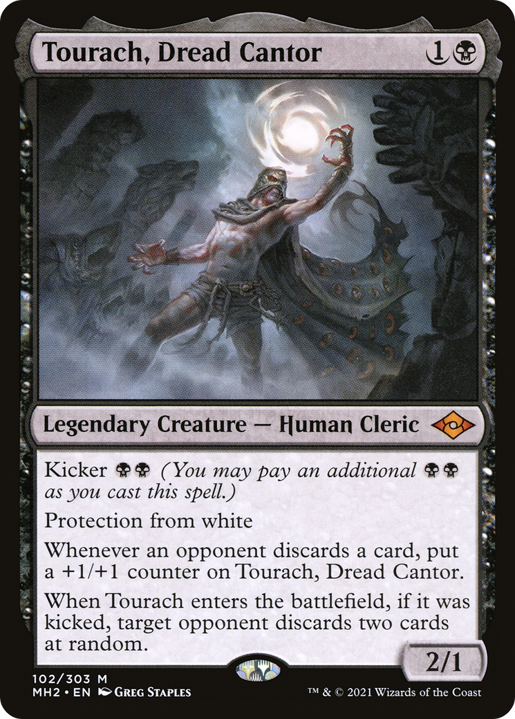 Tourach, Dread Cantor (102) Foil - Modern Horizons 2