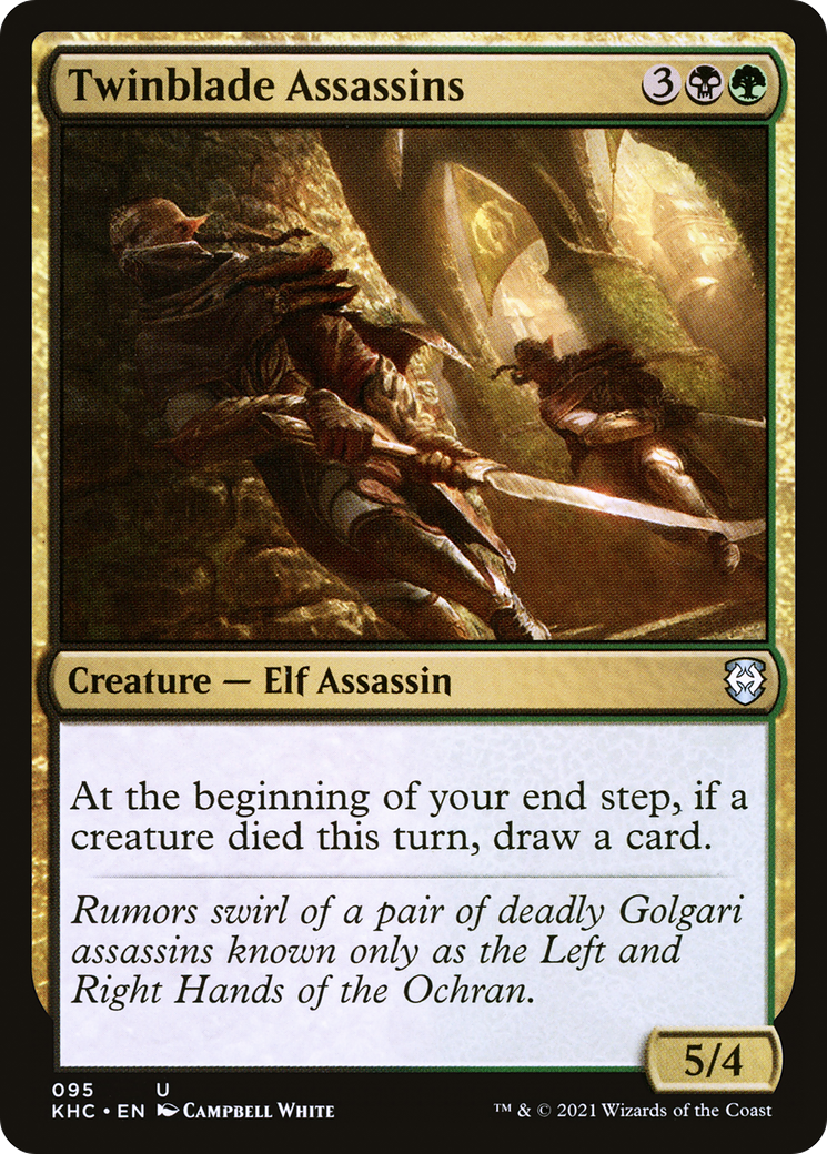 Twinblade Assassins (095) - Kaldheim Commander