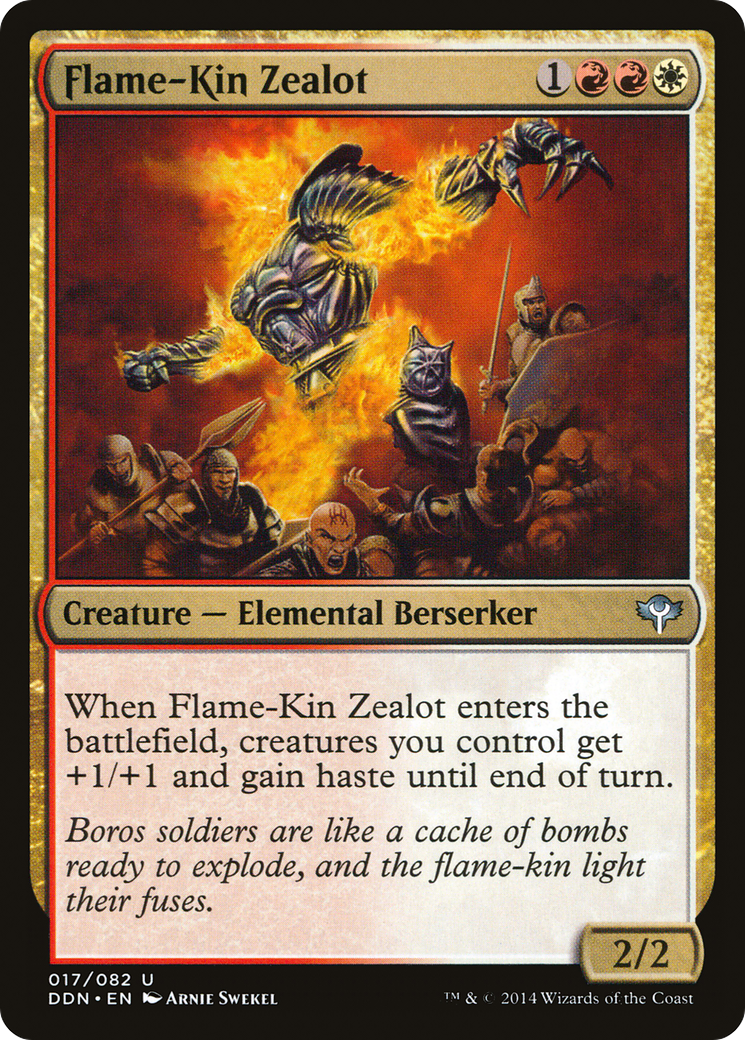 Flame-Kin Zealot (017) - Duel Decks: Speed vs. Cunning