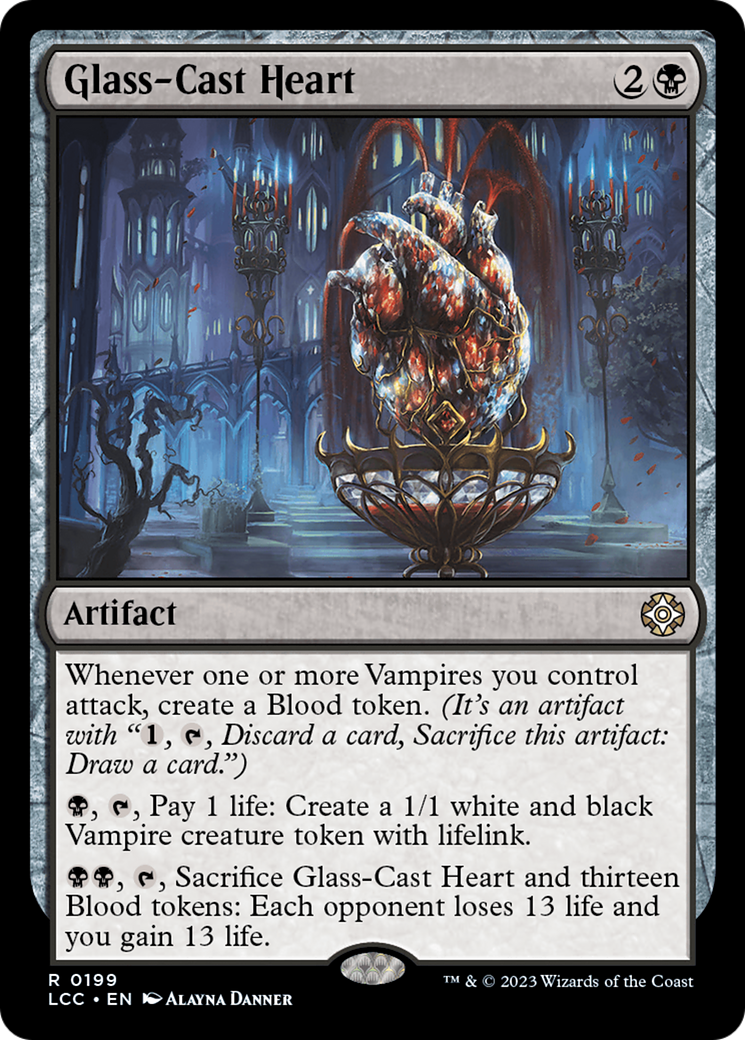 Glass-Cast Heart (199) - The Lost Caverns of Ixalan Commander
