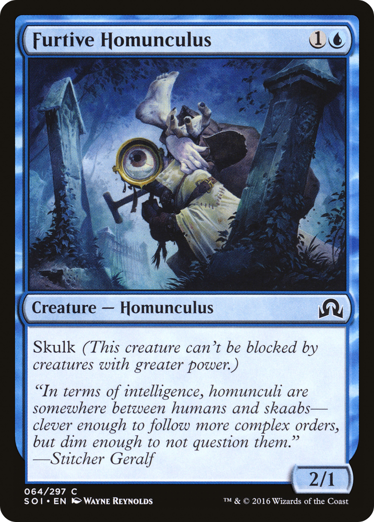 Furtive Homunculus (064) - Shadows over Innistrad