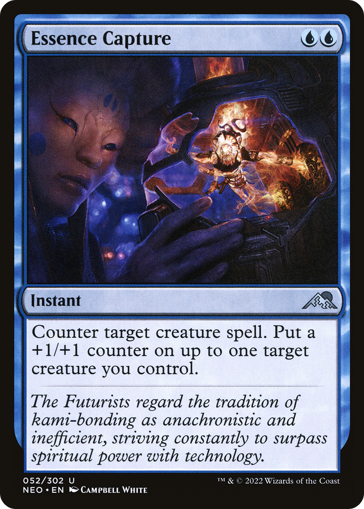 Essence Capture (052) - Kamigawa: Neon Dynasty