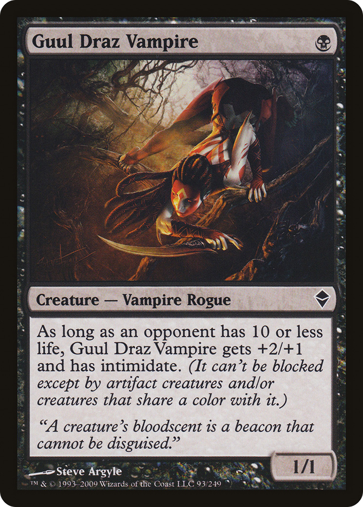 Guul Draz Vampire (093) Foil - Zendikar