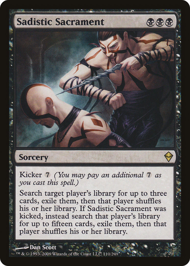Sadistic Sacrament (110) - Zendikar
