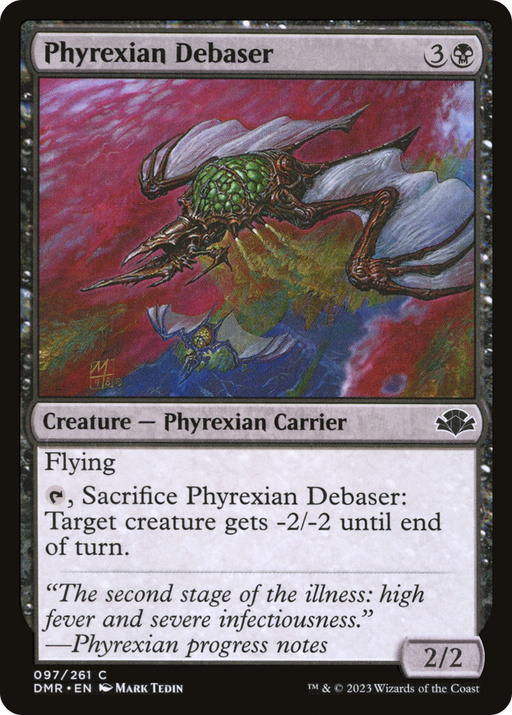 Phyrexian Debaser (097) Foil - Dominaria Remastered