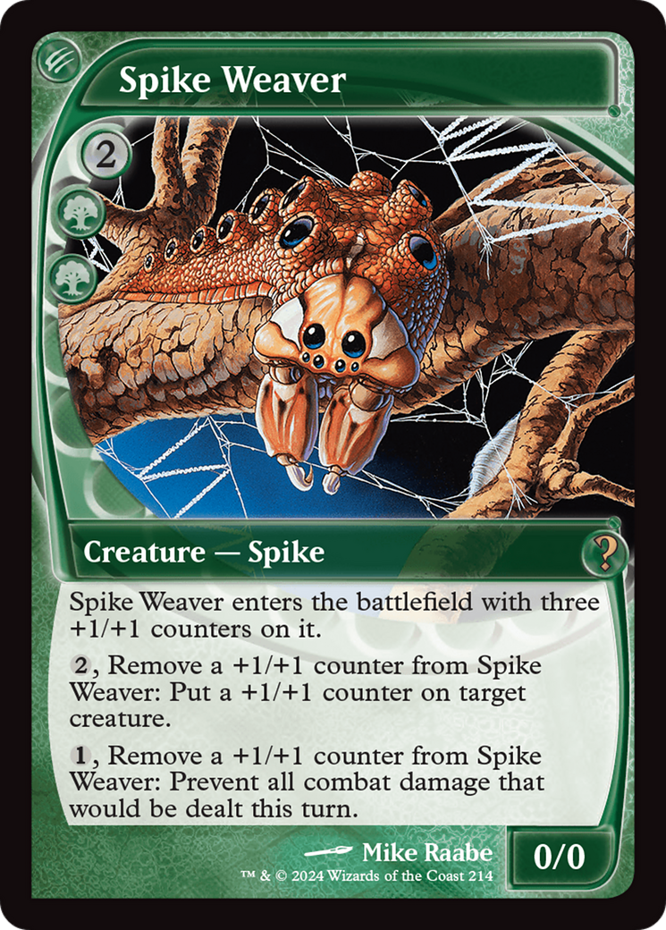 Spike Weaver (Future Sight) (214) Foil - Mystery Booster 2