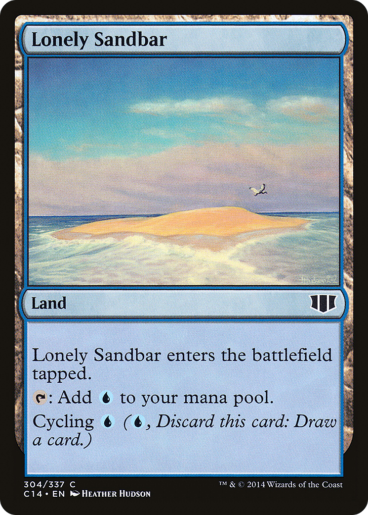 Lonely Sandbar (304) - Commander 2014