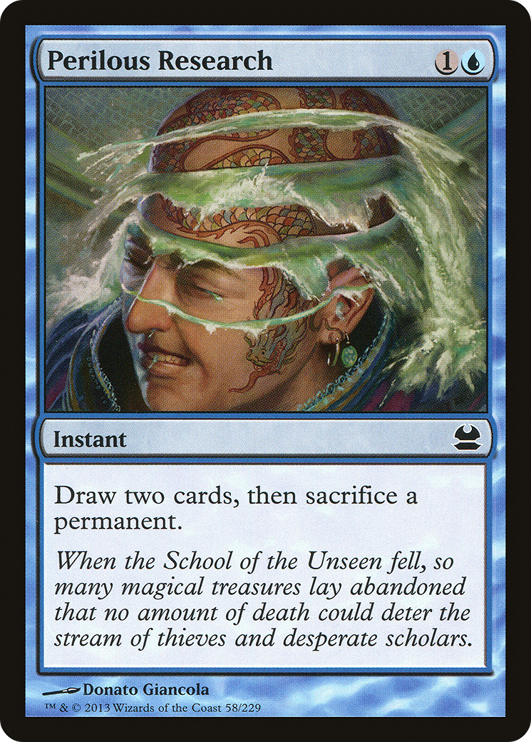 Perilous Research (058) Foil - Modern Masters