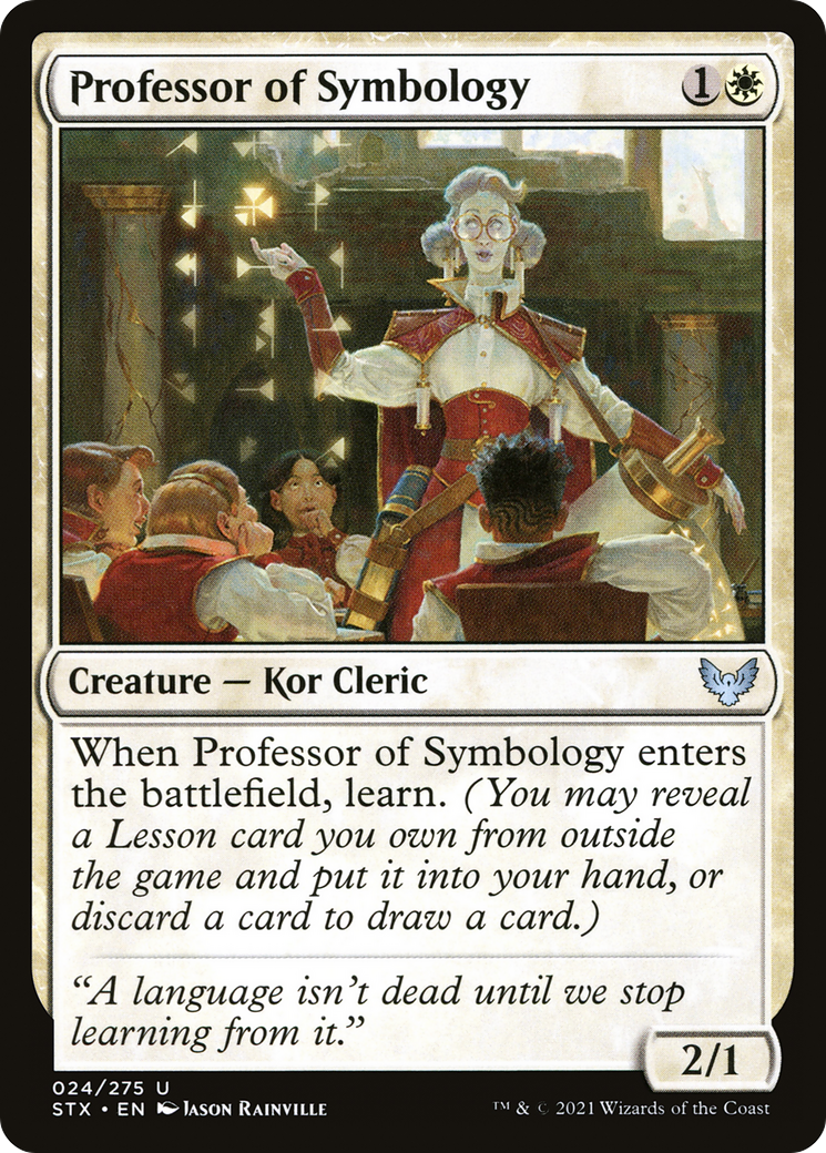 Professor of Symbology (024) - Strixhaven: School of Mages