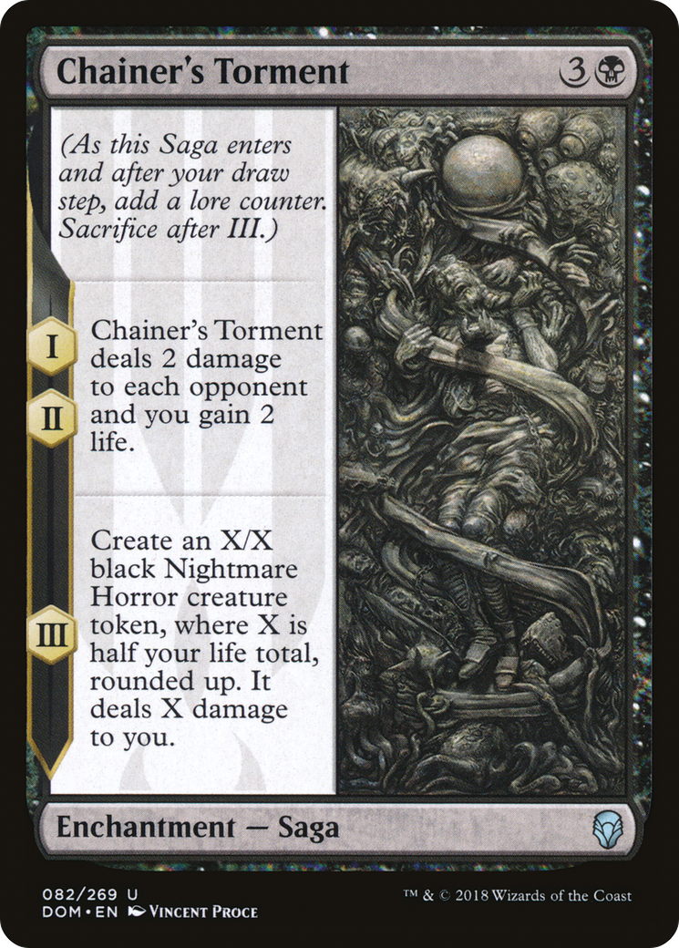 Chainer's Torment (082) Foil - Dominaria