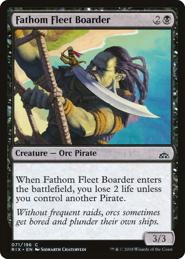 Fathom Fleet Boarder (071) - Rivals of Ixalan