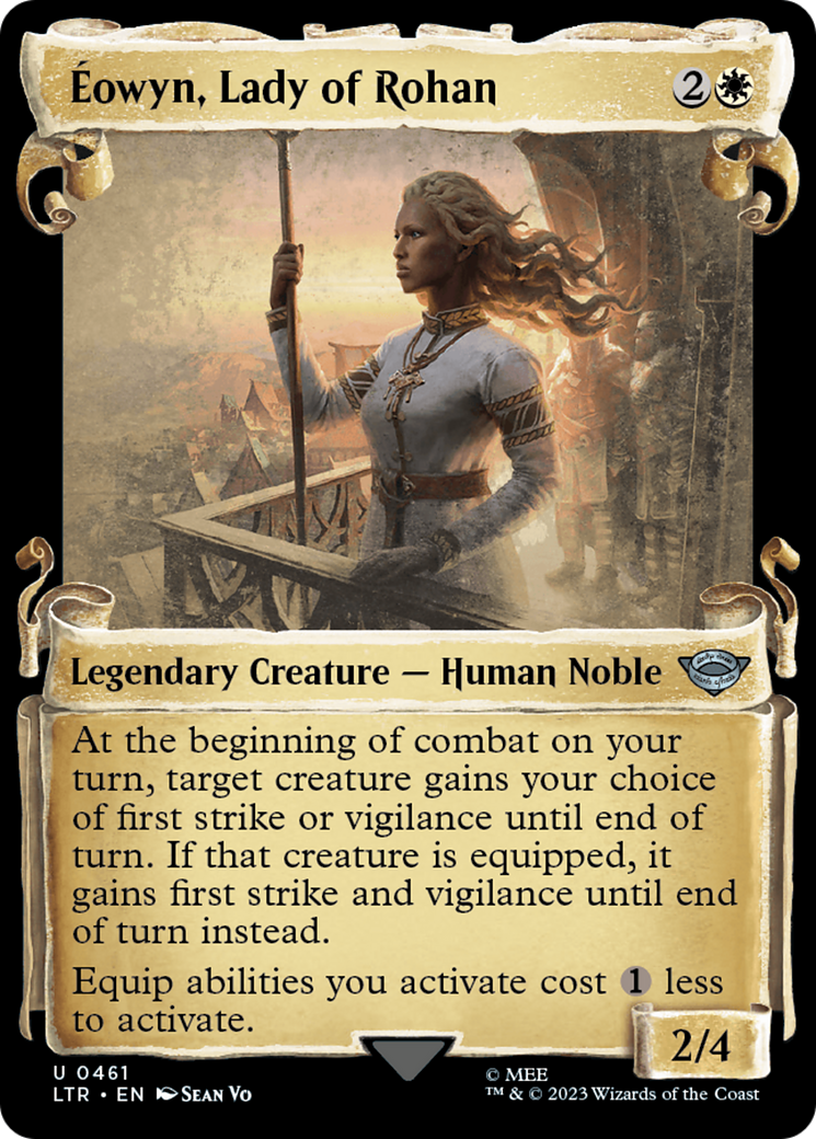 Eowyn, Lady of Rohan (Showcase Scrolls) (Showcase) (461) - The Lord of the Rings: Tales of Middle-earth
