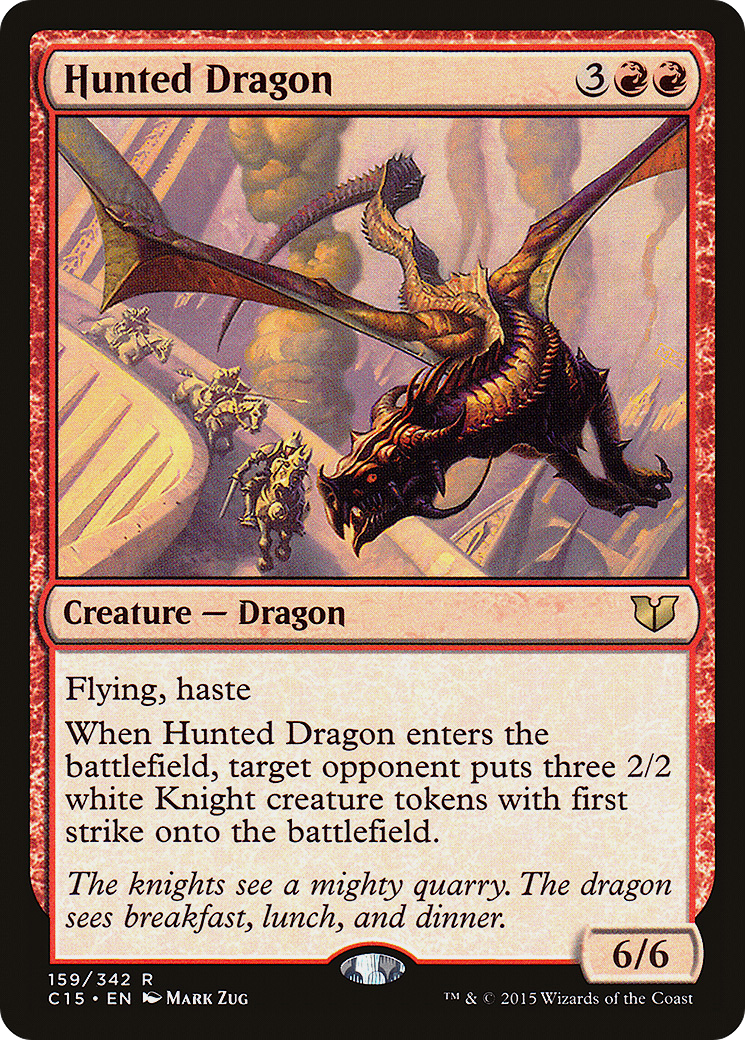 Hunted Dragon (159) - Commander 2015