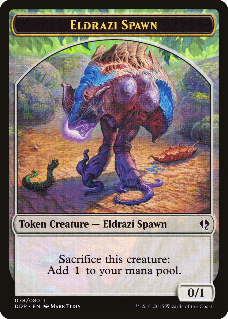 Eldrazi Spawn Token (078) - Duel Decks: Zendikar vs. Eldrazi