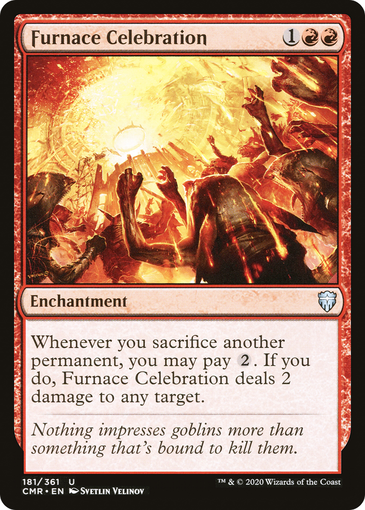 Furnace Celebration (181) Foil - Commander Legends