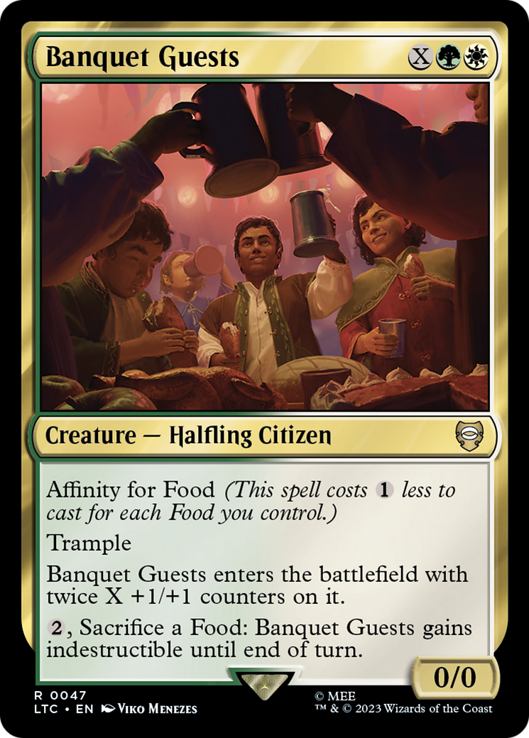 Banquet Guests (047) - Tales of Middle-earth Commander