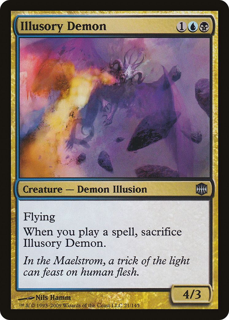 Illusory Demon (021) - Alara Reborn