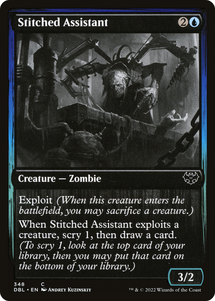 Stitched Assistant (348) - Innistrad: Double Feature