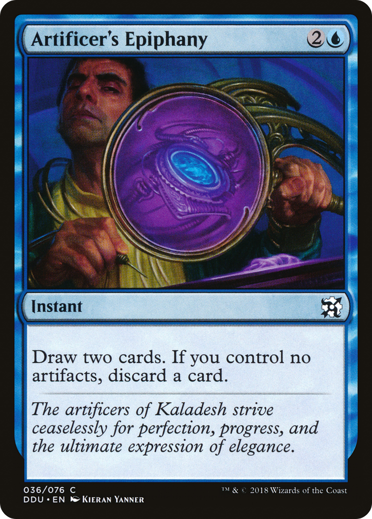 Artificer's Epiphany (036) - Duel Decks: Elves vs. Inventors