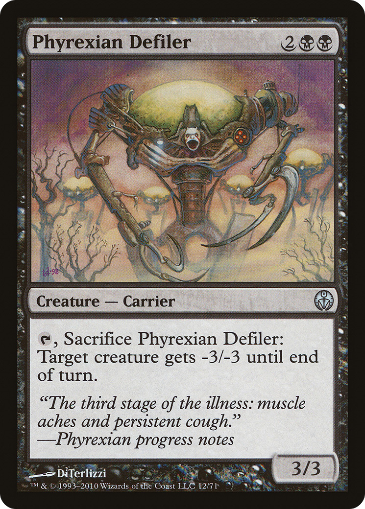 Phyrexian Defiler (012) - Duel Decks: Phyrexia vs. the Coalition