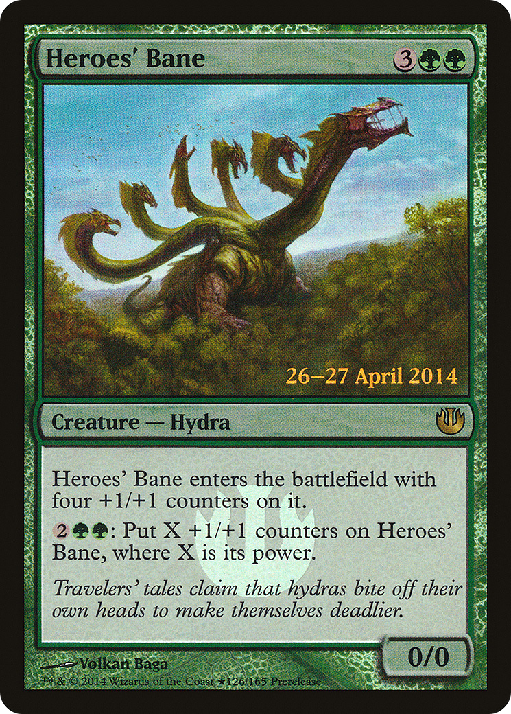 Heroes' Bane (126★) Foil - Journey into Nyx Promos