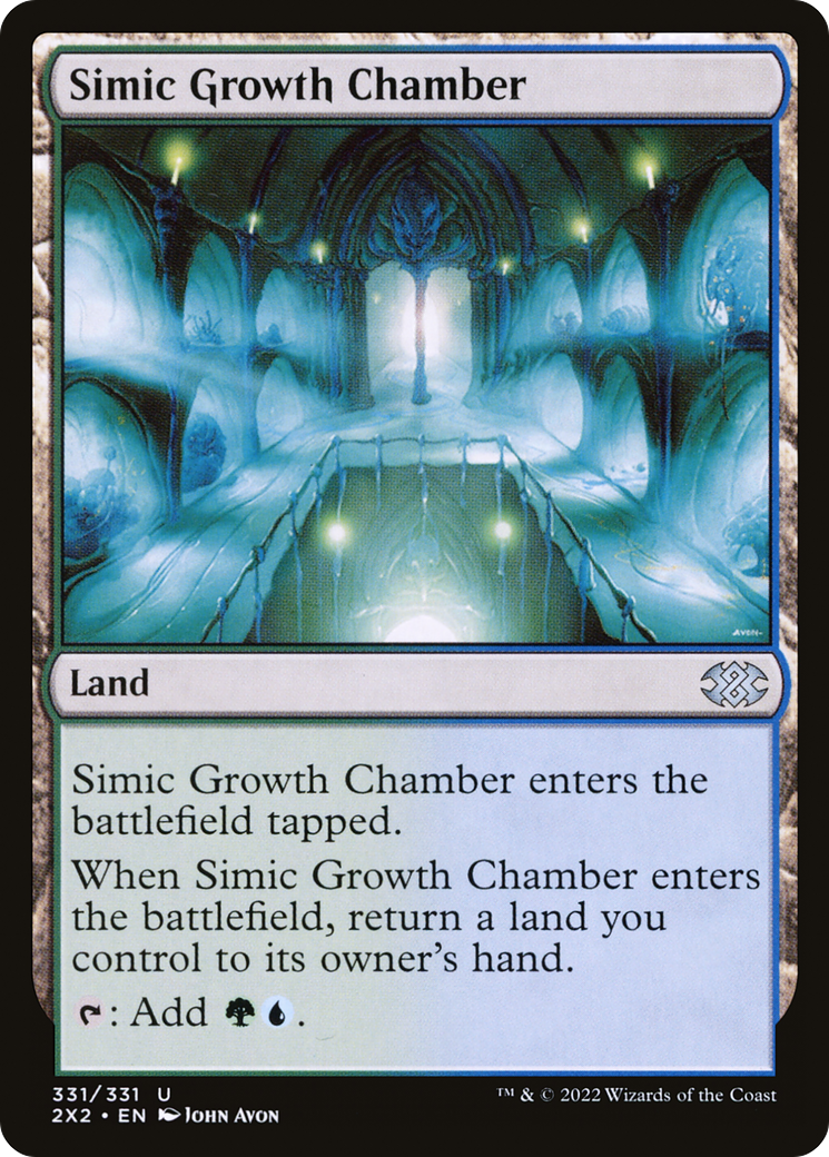 Simic Growth Chamber (331) Foil - Double Masters 2022