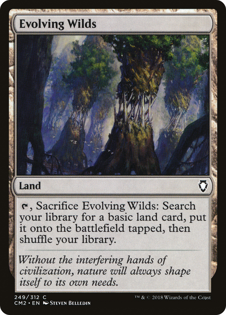 Evolving Wilds (249) - Commander Anthology Volume II