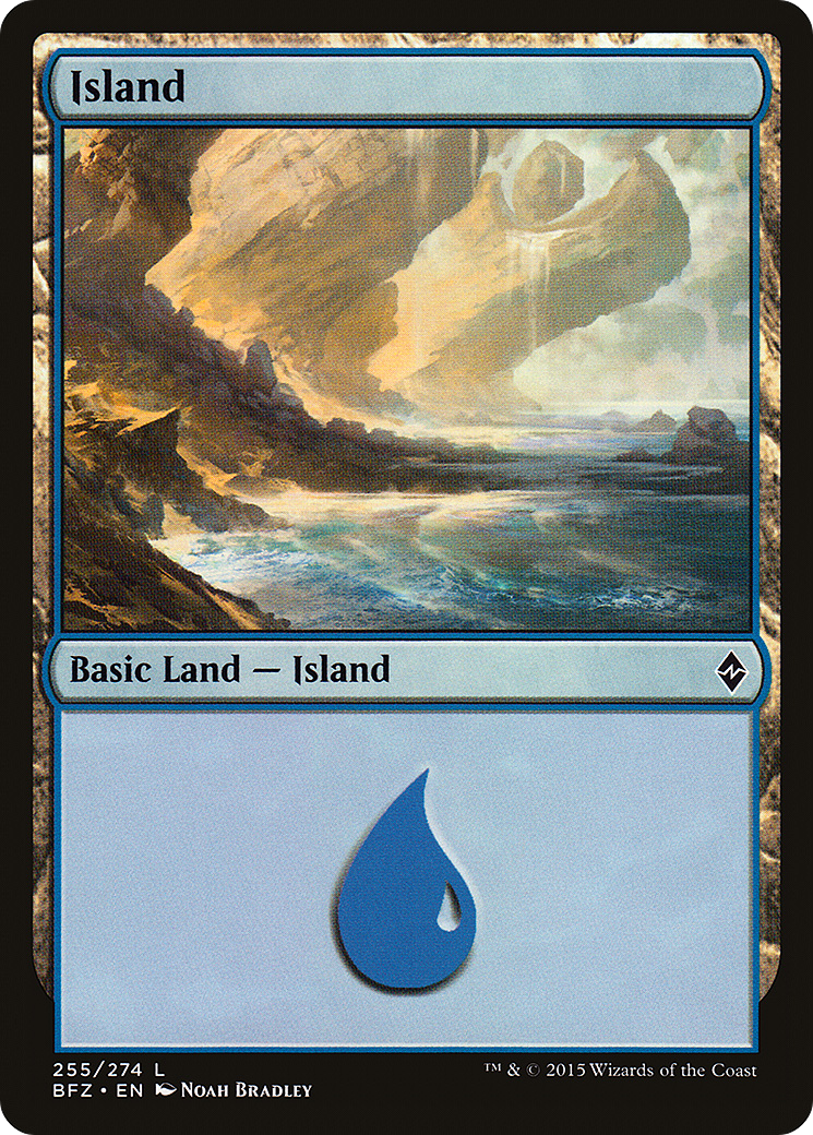 Island (255a) - Battle for Zendikar