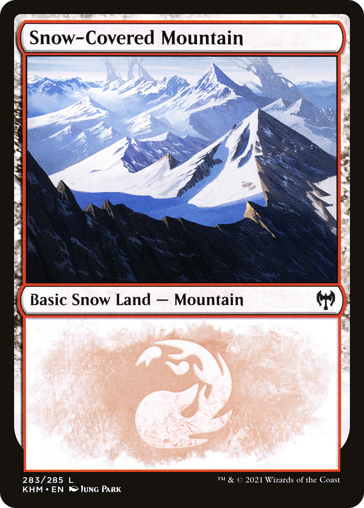 Snow-Covered Mountain (283) - Kaldheim