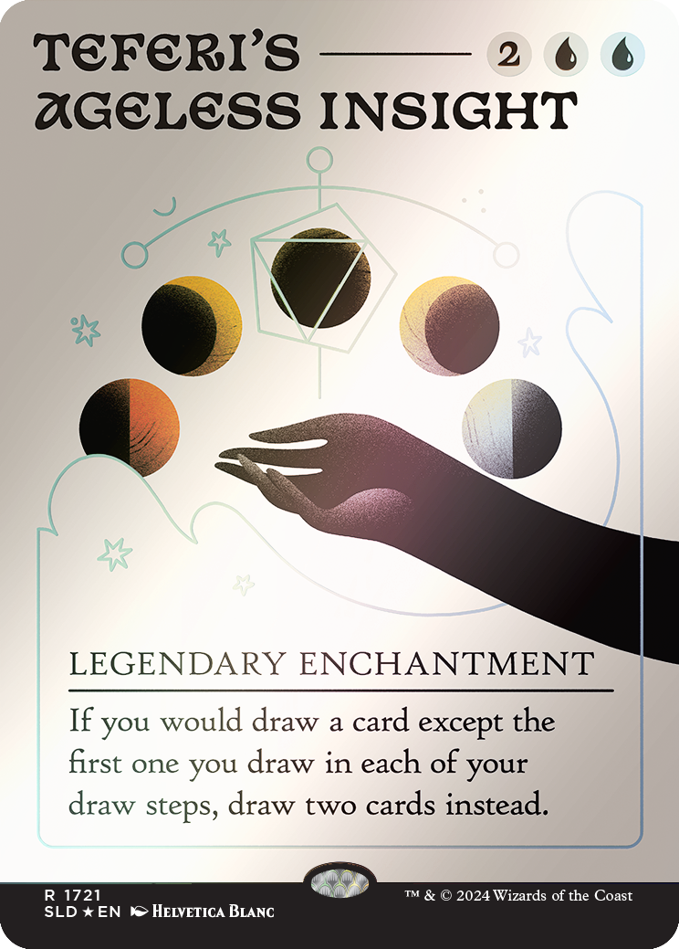 Teferi's Ageless Insight (Rainbow Foil) (1721) Foil - Secret Lair Drop Series