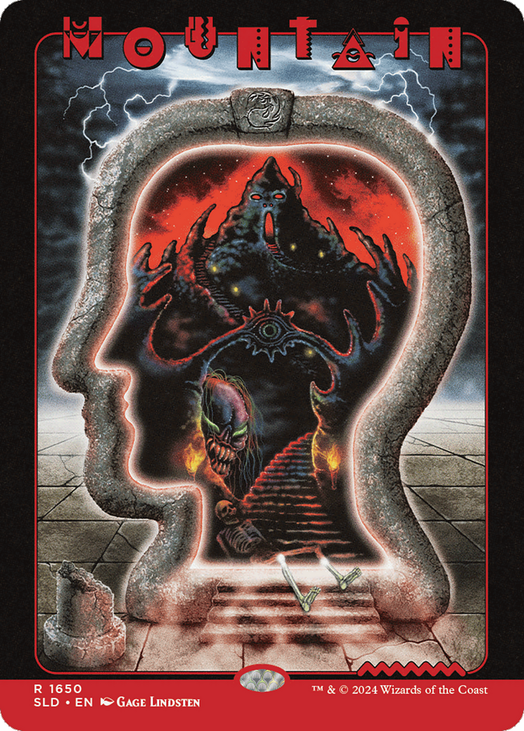 Mountain (1650) Foil - Secret Lair Drop Series