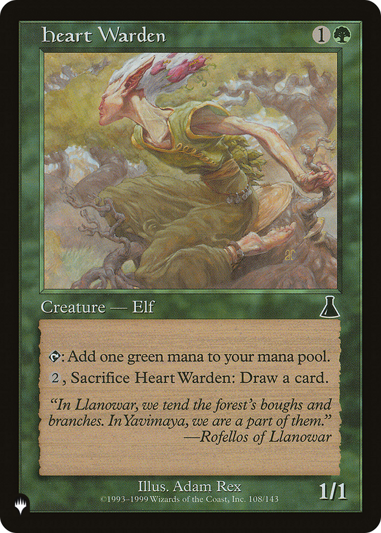 Heart Warden (Retro) (UDS-108) - The List