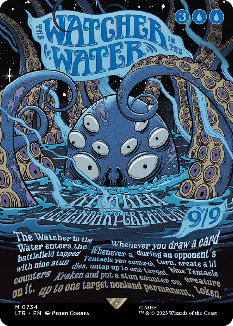 The Watcher in the Water (Borderless Poster) (734) - The Lord of the Rings: Tales of Middle-earth