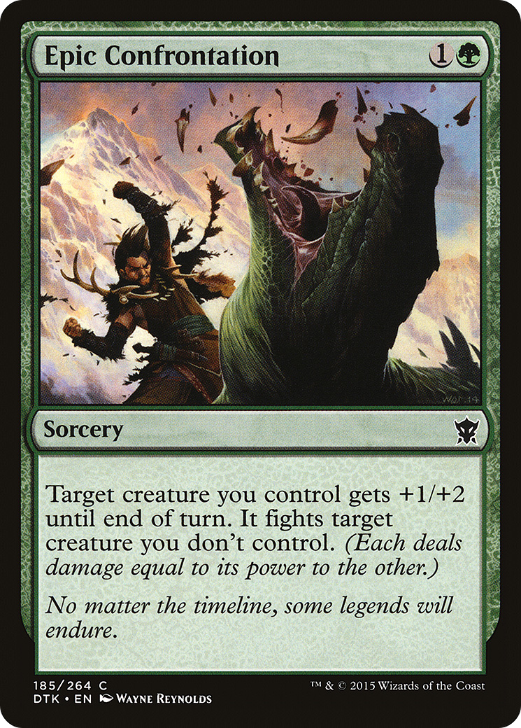 Epic Confrontation (185) - Dragons of Tarkir