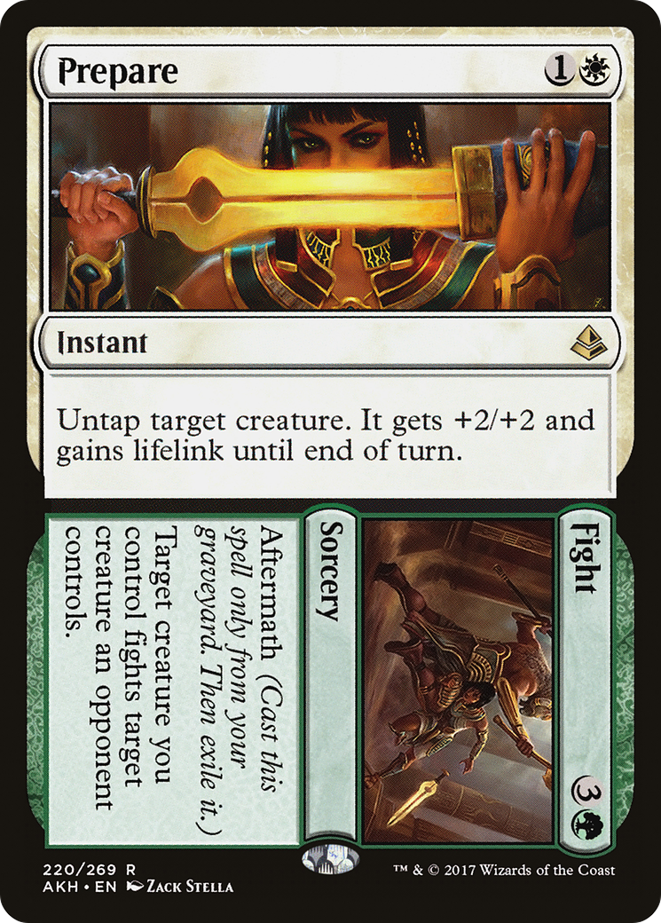 Prepare // Fight (220) - Amonkhet