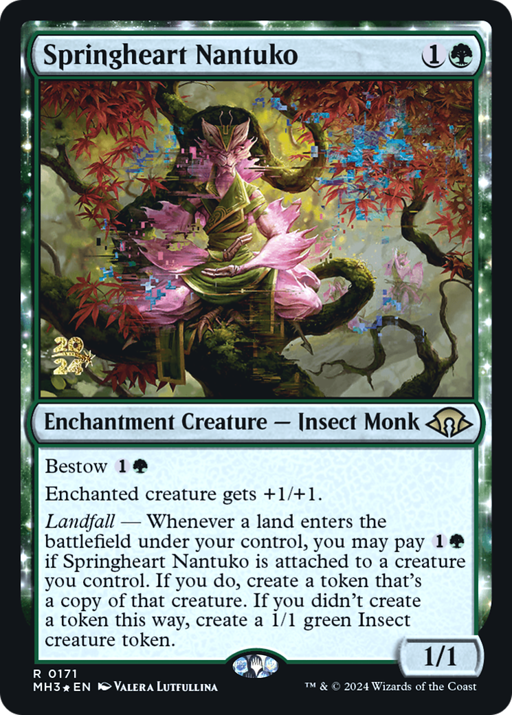 Springheart Nantuko (171) Foil - Modern Horizons 3 Promos