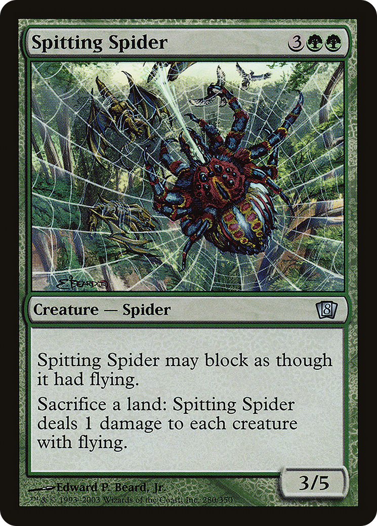 Spitting Spider (280) - Eighth Edition