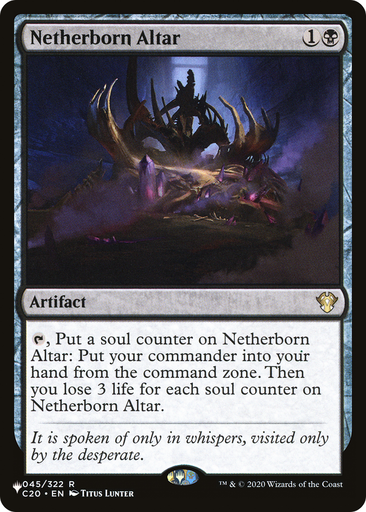 Netherborn Altar (C20-45) - The List