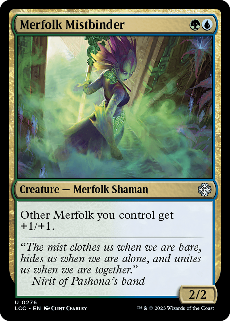 Merfolk Mistbinder (276) - The Lost Caverns of Ixalan Commander