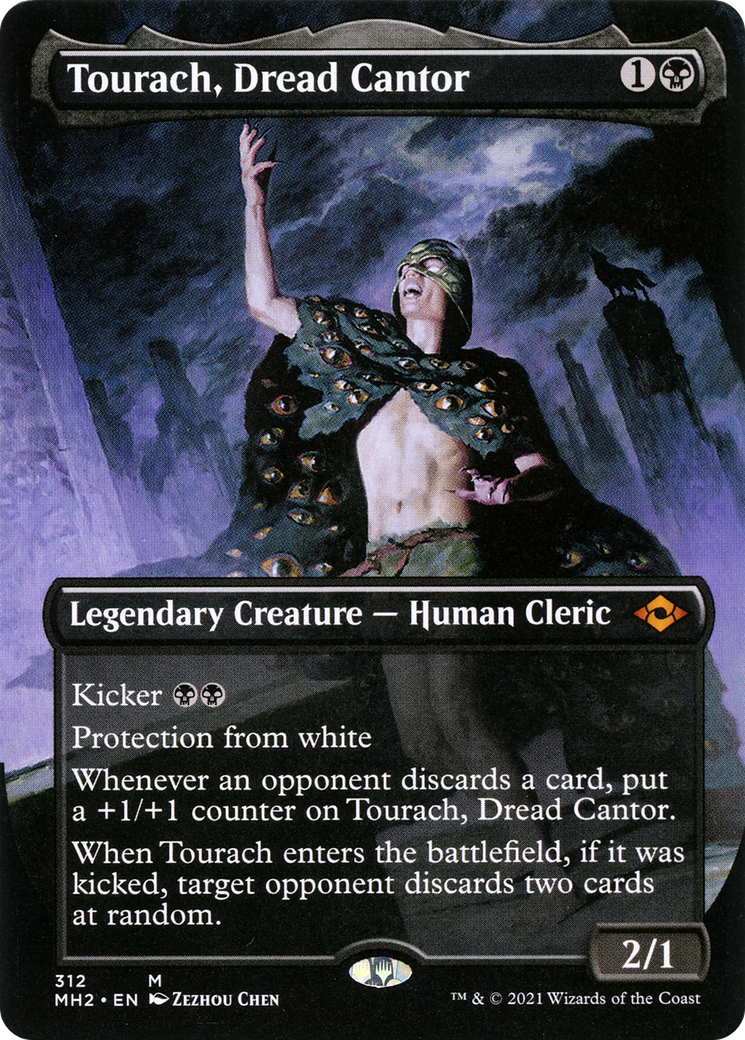 Tourach, Dread Cantor (Borderless) (312) - Modern Horizons 2