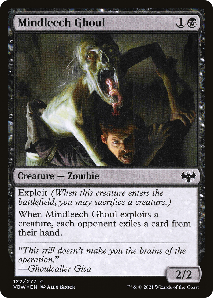 Mindleech Ghoul (122) Foil - Innistrad: Crimson Vow